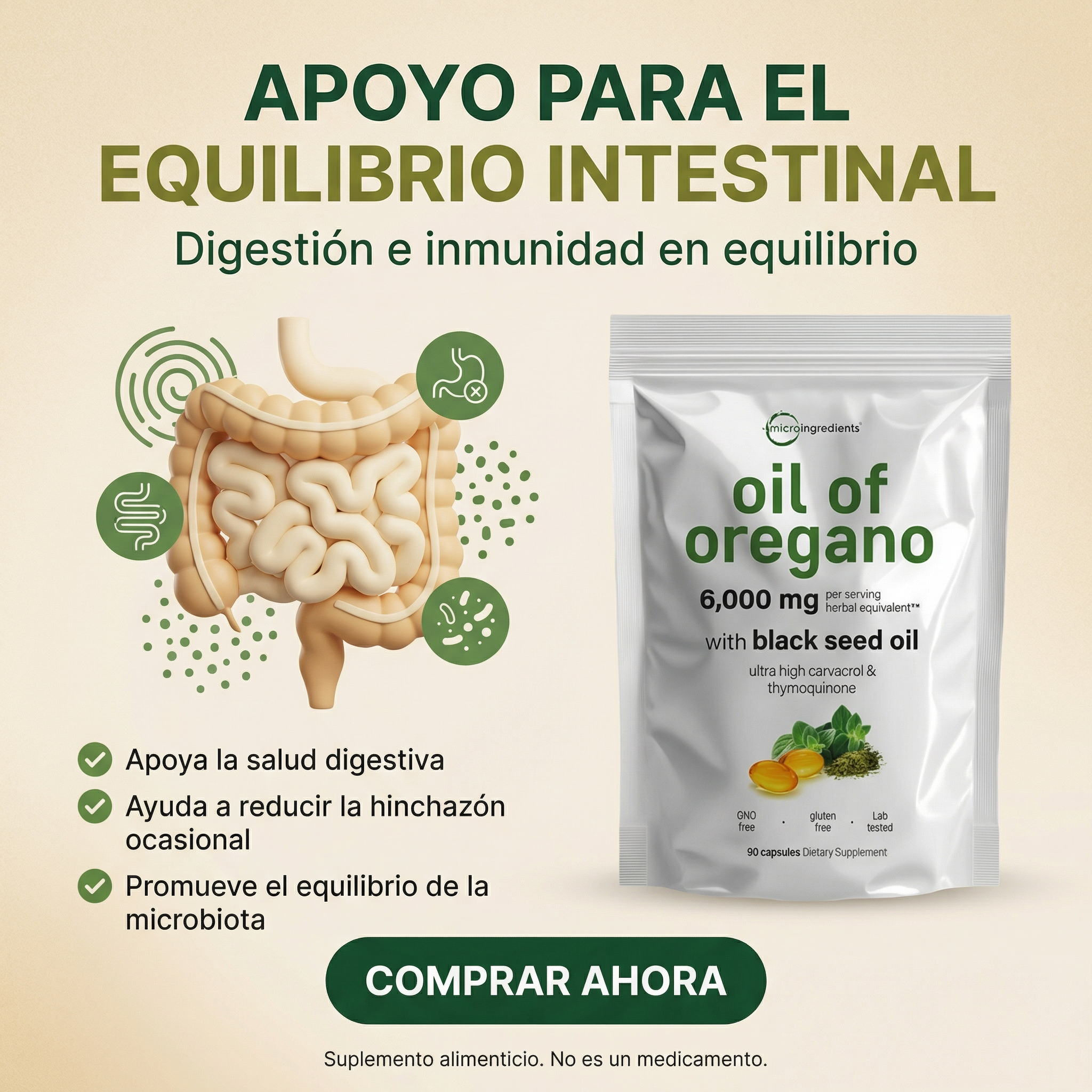 Oil Oregano/Aceite de Orégano 6.000 MG