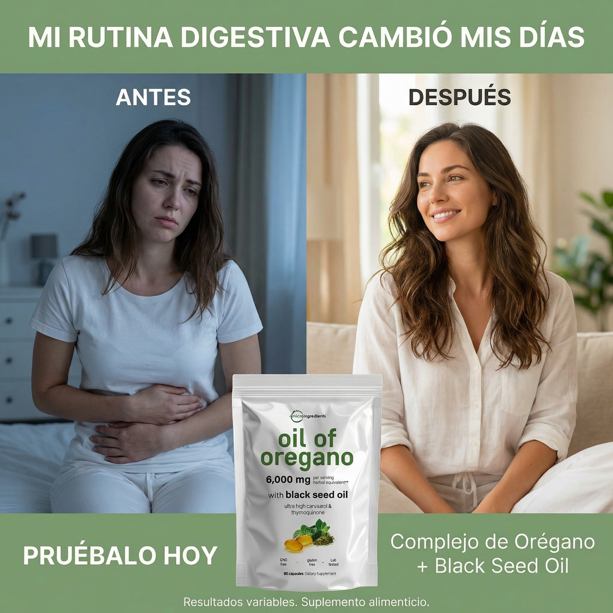 Oil Oregano/Aceite de Orégano 6.000 MG